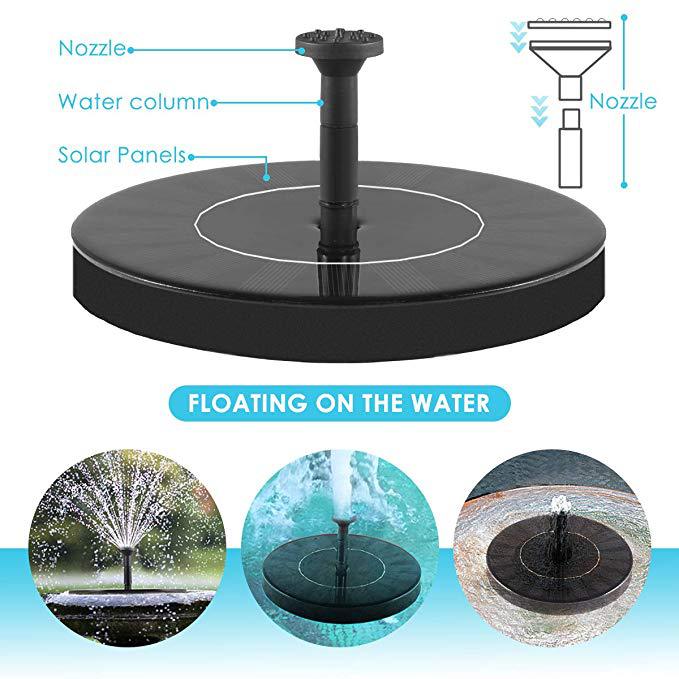 Solar Fountain  Outdoor
