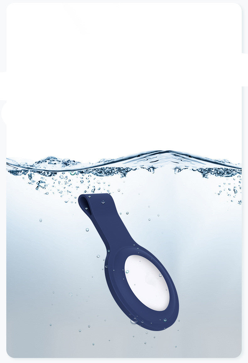 Silicone Protective Case for Apple AirTag – Soft TPU Keychain Holder