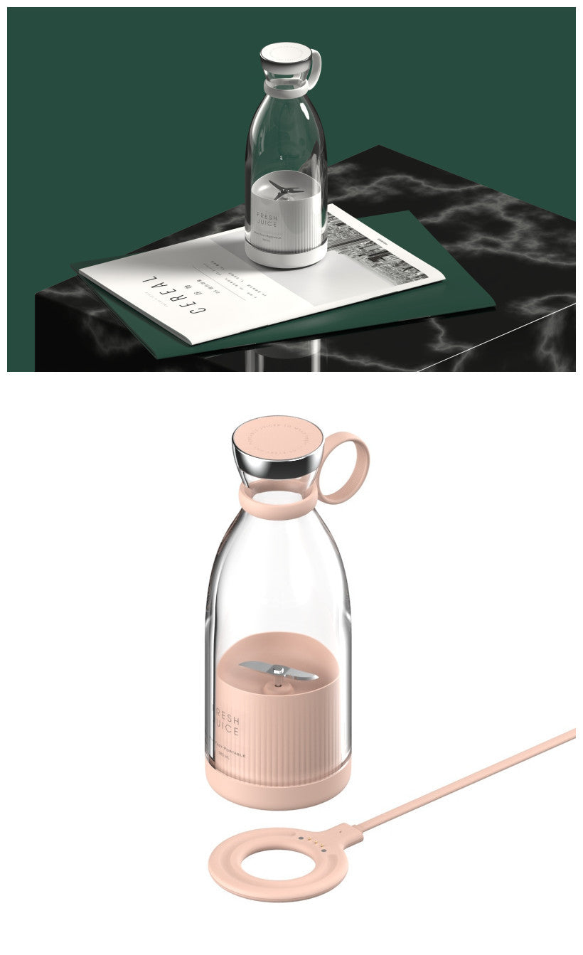 Fresh Juice™ 350ML Portable USB Blender – Rechargeable Mini Mixer Bottle for Smoothies & Shakes