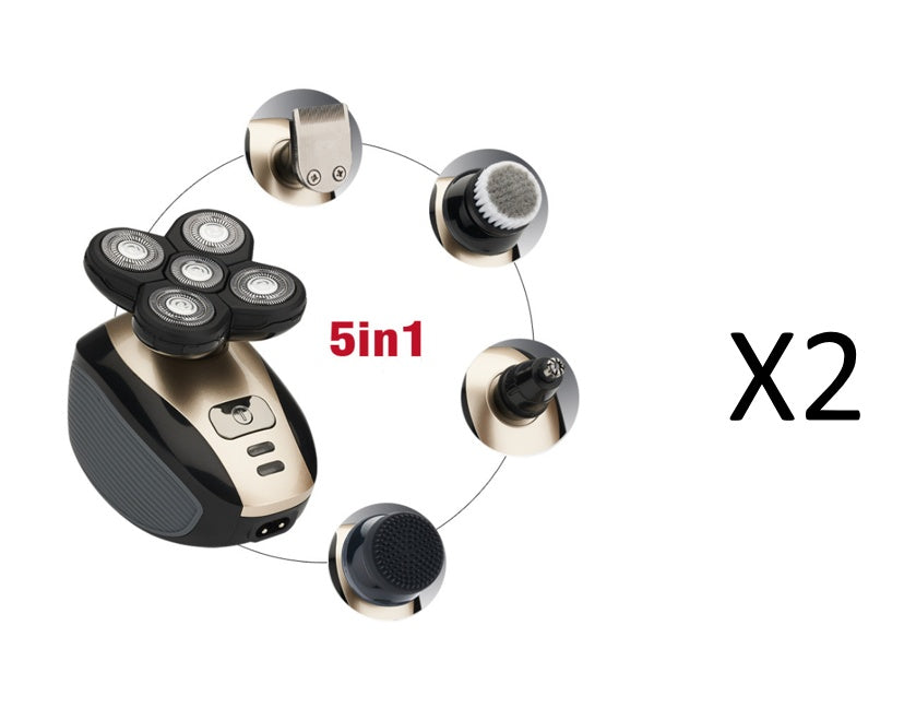 5 In 1 Multifunctional Electric Shaver 5 Blade Razor