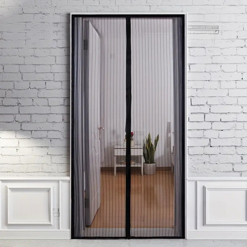 Interlux™ Magnetic Mesh Door – Hands-Free Bug & Fresh Air Barrier
