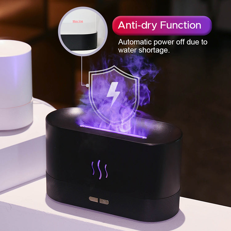 Best Selling USB Ultrasonic Flame Humidifier