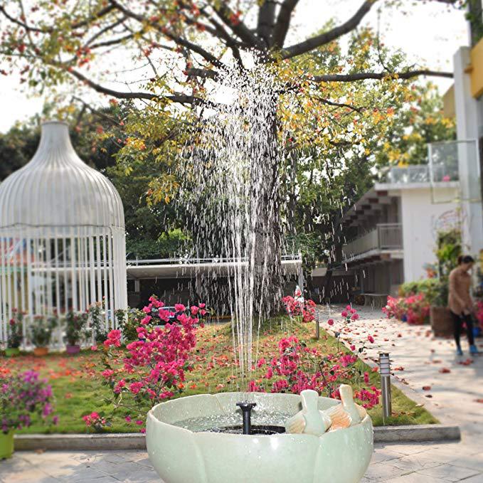Solar Fountain  Outdoor