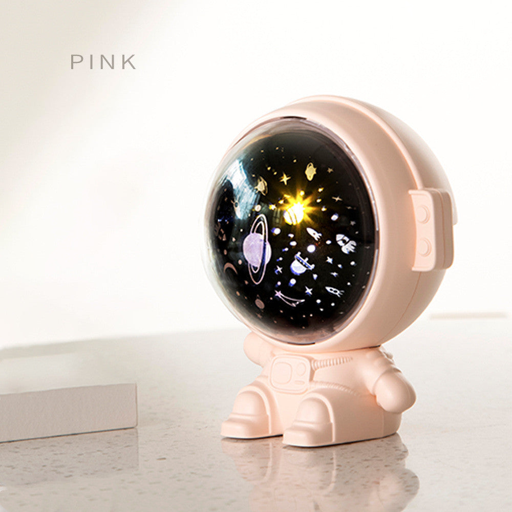 Galaxy Astronaut Star Projector Lamp – Space-Themed Night Light for Kids & Home Décor