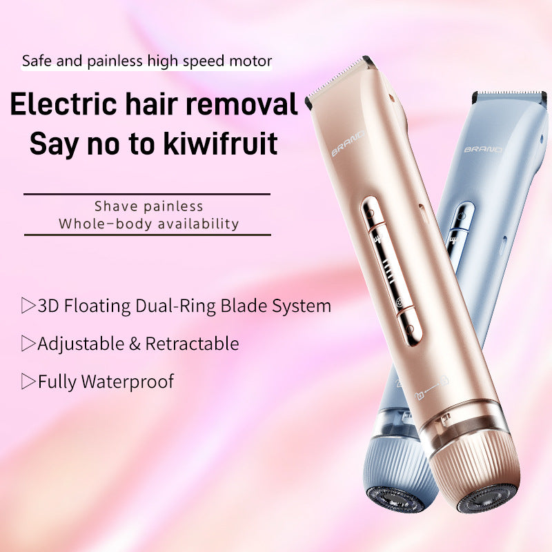 2 In 1 Hair Removal Epilator USB Rechargeable
