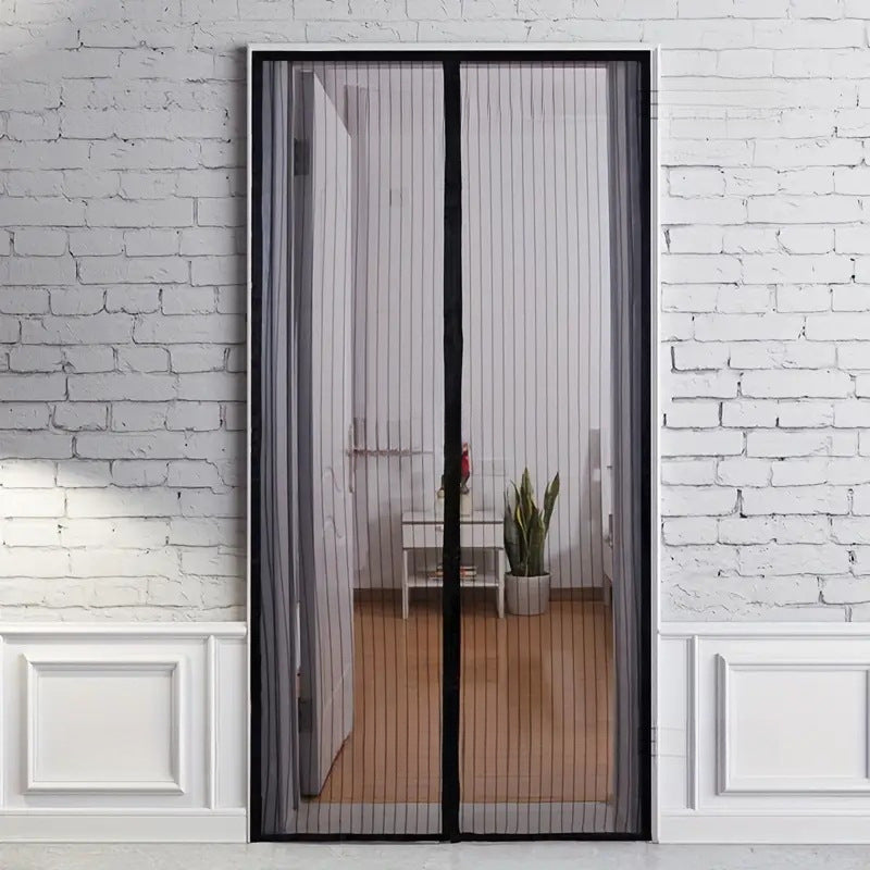 Interlux™ Magnetic Mesh Door – Hands-Free Bug & Fresh Air Barrier