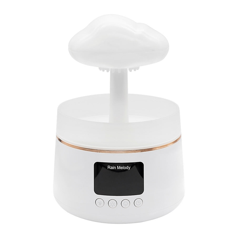 Interlux™ Rain Cloud Aroma Diffuser – Ambient Light & Essential Oil Humidifier