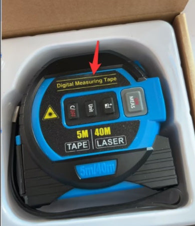 3-in-1 Laser Tape Measure & Rangefinder – Smart Digital Distance Meter
